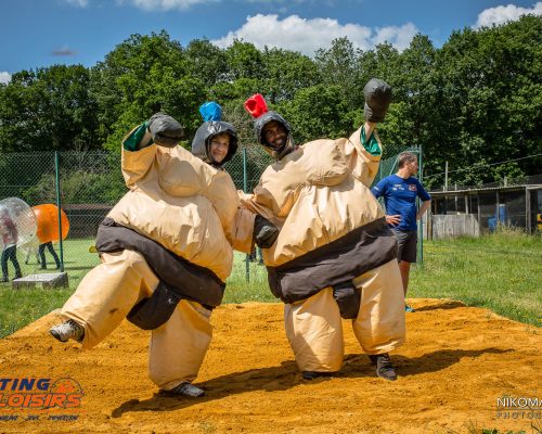 combat de sumo pour enfants et adultes