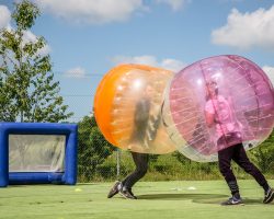 Animation extrême entreprise Bubble foot Evreux proche dreux