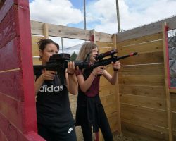 Activité lasergame fun pour enterrement vie de jeune fille